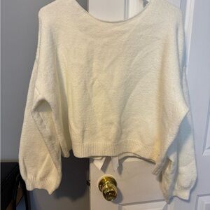 Cozy White Women's Sweater